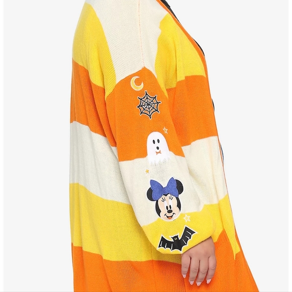 Disney Sweaters - MICKEY MOUSE CANDY CORN  CARDIGAN